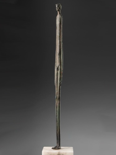 Giacometti's Tall Standing