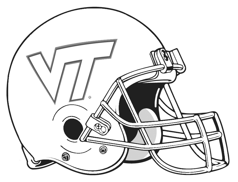 Helmet Coloring Pages