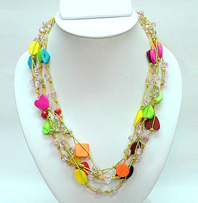 Glass Bead Necklace