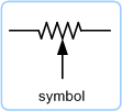 schematic symbol of a variable