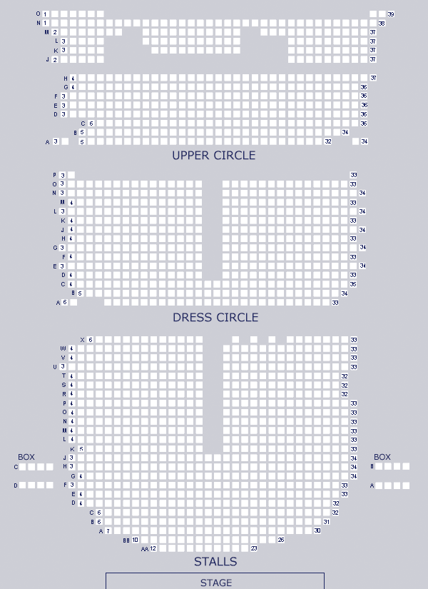 adelphi theatre seating plan