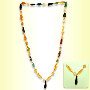 Glass Bead Necklace
