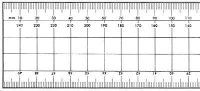 Centimeter Graph Ruler