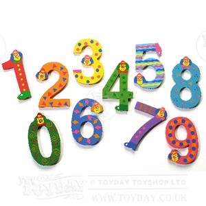 Set of Wooden Numbers - 1 - 10