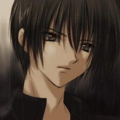 anime boy with brown hair and